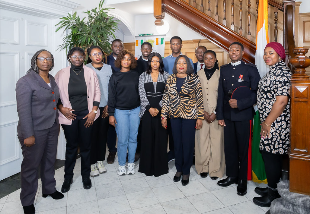 BOURSE CHEVENING DU ROYAUME-UNI 2025-2026/ Les laureats Ivoiriens reçus par Son Excellence Mme Amani Sara