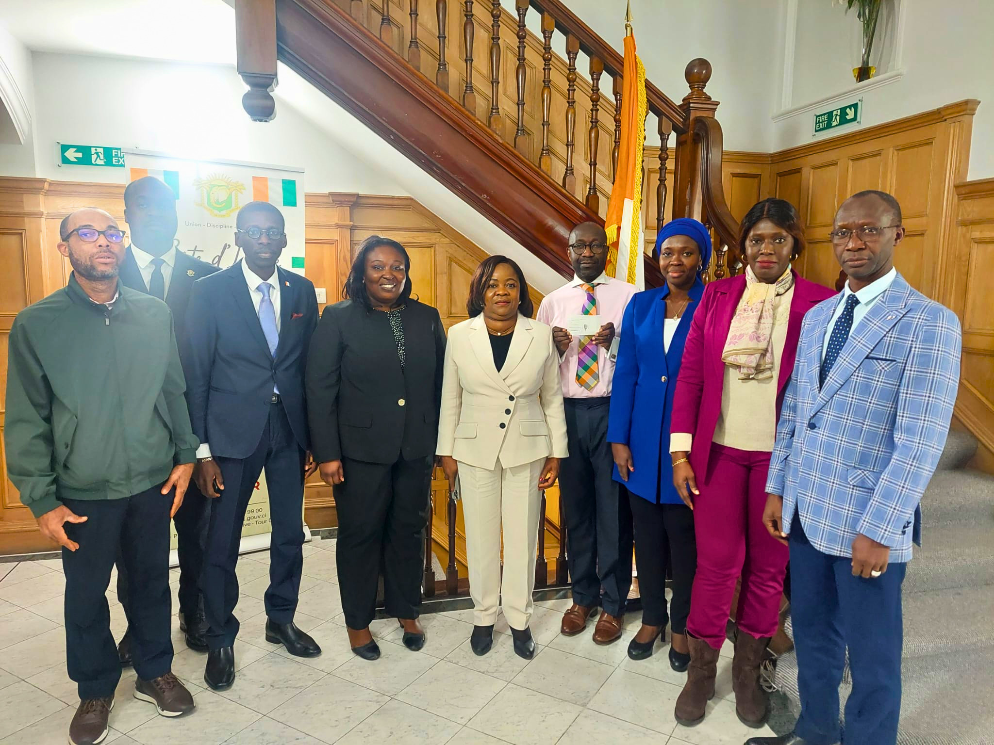 Mission de deploiement du logiciel Etat Civil et Identification au Royaume-Uni du 22 mars au 1avril 2026